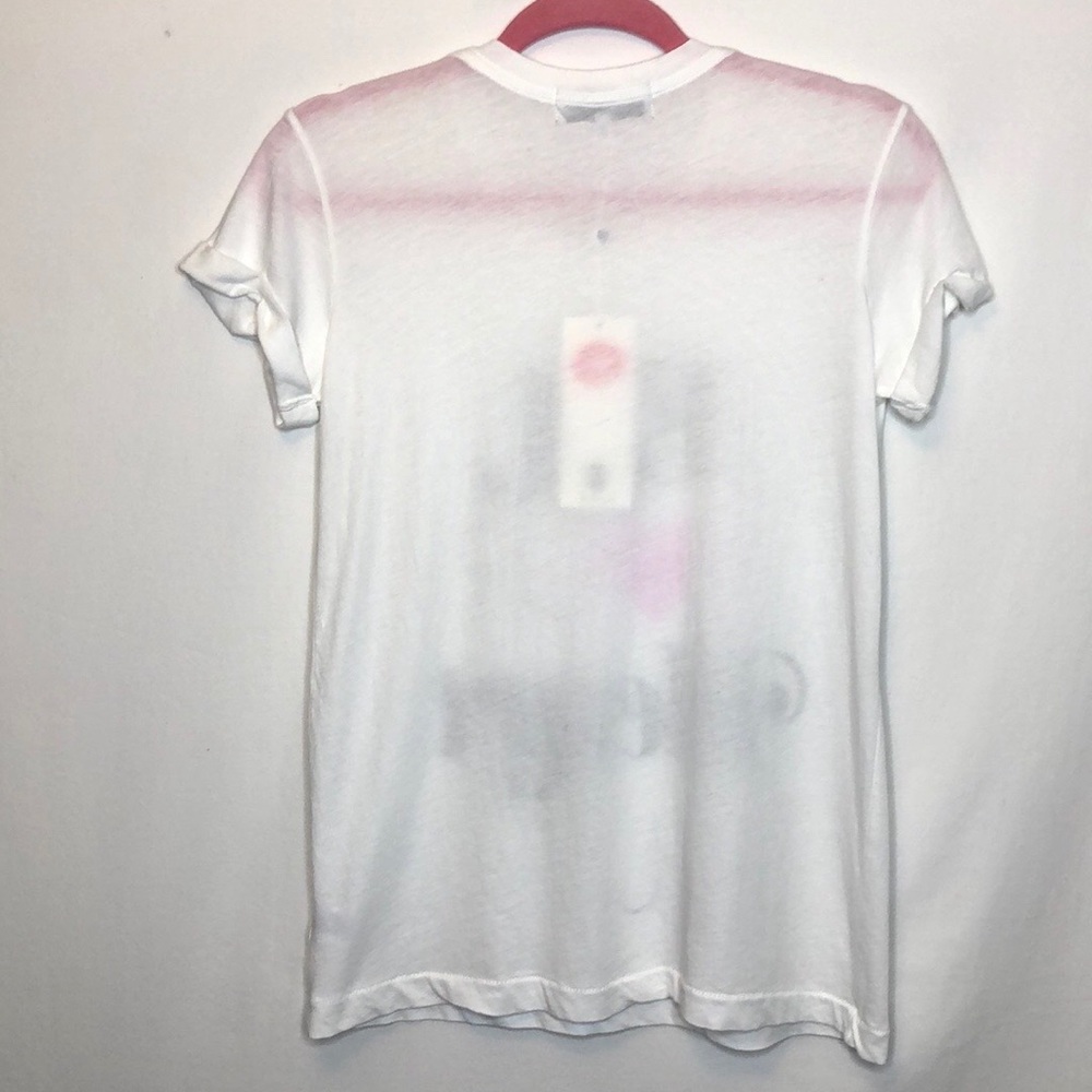 WILDFOX “Eat Your Heart Out” white t-shirt 💗 - Picture 2 of 8